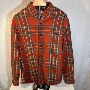 L.L. Bean Plaid Flannel Button Down Shirt (Men’s M)